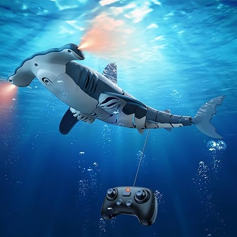 H2GLO Remote Control Shark Toy โ Rule the Pool ! The ultimate summer splash attack is here!